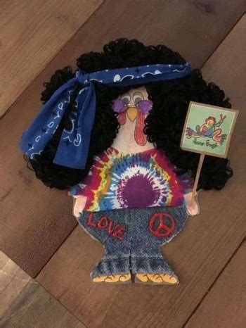 And The Easter Bunny won Most Creative!. . Hippie turkey disguise